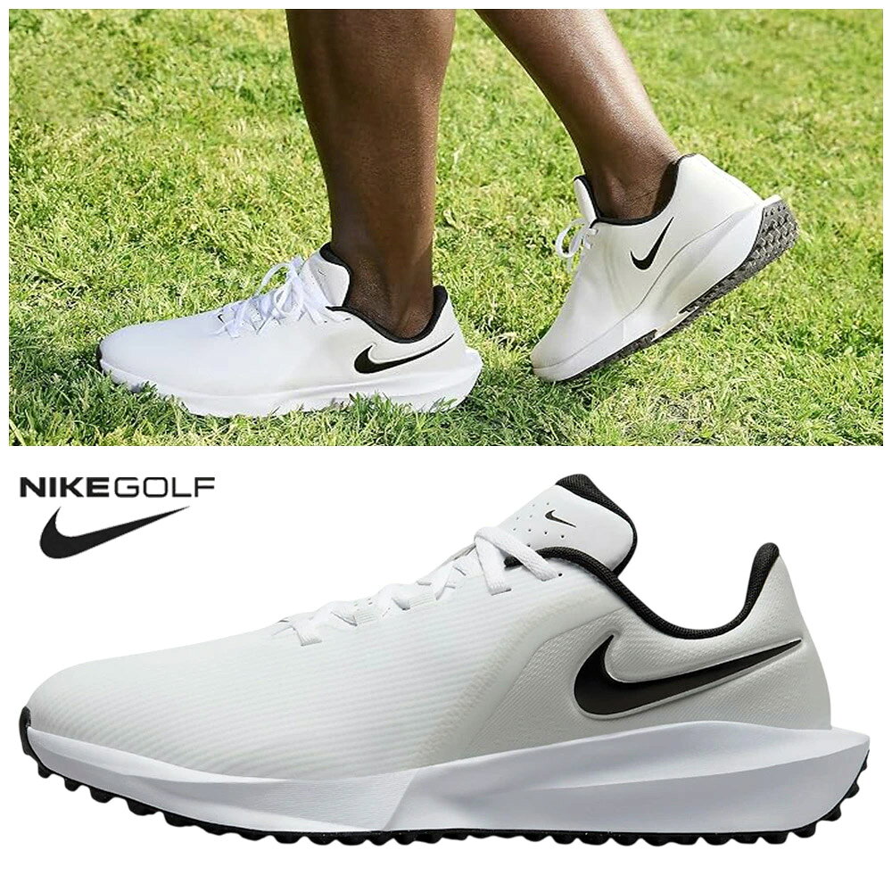 ★送料無料★ ナイキ スニーカー FN0565-100 NIKE Infinity G NN Golf Shoes ★送料無料★ ナイキ エアマックス ゴルフ シューズ 靴 スパイクレス 白 黒 ホワイト ブラック メンズ 男子 男性 履きやすい コーデ オシャレ 【韓国正規品/関税込/靴下 ギフト】