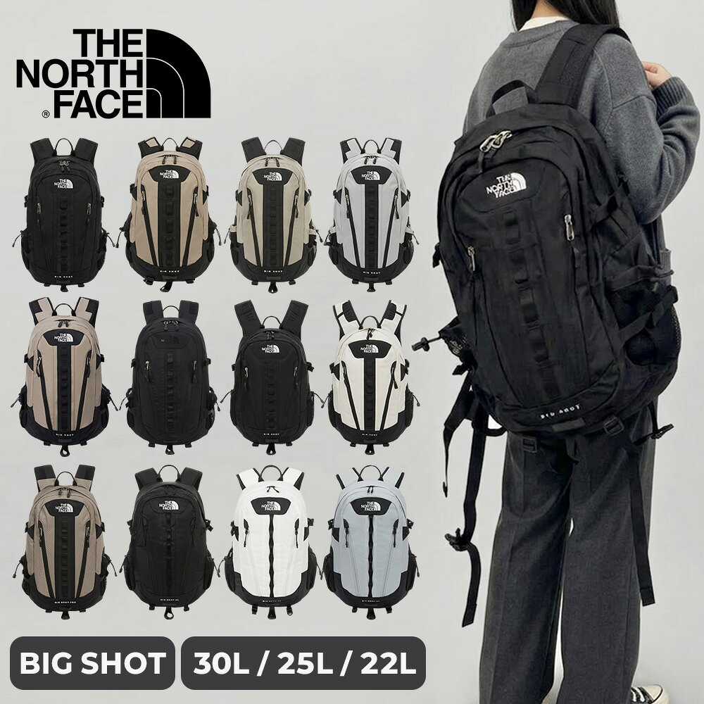 ★送料無料★ ノースフェイス リュック BIG SHOT 30L 韓国ノースフェイス リュック ノースフェイス レーベル レディース 男女兼用 マザーズバッグ NM2DR00 【韓国正規品/関税込】