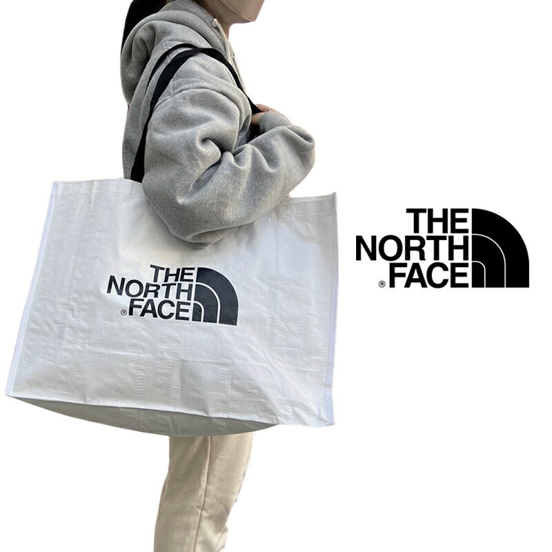 送料無料 THE NORTH FACE TARPAULIN SHOPPER BAG ザノースフェイス 韓国限定 バッグ かばん ターポリンバッグ ランドリーバッグ ビーチバッグ トートバッグ ショルダーバッグ 大容量 軽い 収納 放水 シンプル メンズ レディース ユニセックス かわいい おしゃれ 白 黒