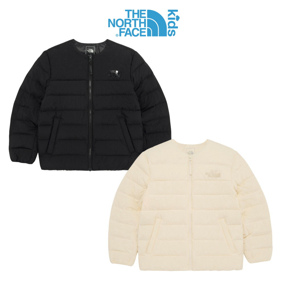 ＼エコバッグ ギフト/送料無料 THE NORTH FACE KIDS LYSE RDS DOWN CARDIGAN ザノースフェイス 韓国正..