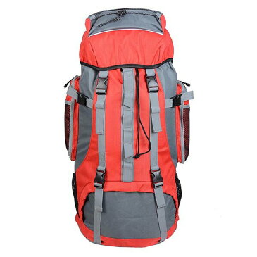 Yescom バックパック 70l リュック 大容量 軽量 登山用リュック 災害用バッグ 登山 アウトドア キャンプ トレッキング メンズ レディース 登山リュック ザック キャンプ用リュック backpack 防災 避難リュック 赤