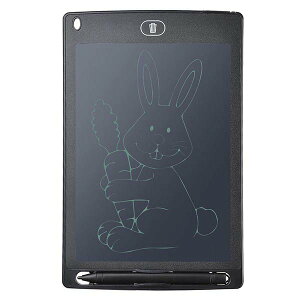 【送料無料】 Yescom 電子メモパッド 8.5インチ 電子メモ 筆談ボード お絵かき ボード 電子 メモ 筆談 用 電子ノート お絵かき帳 会議パッド 電子パッド お絵描き 電子パッドメモ お絵描き帳 電子メモ帳 ブラック