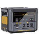 【 55 OFFクーポン利用で95,220円】VTOMAN flashspeed1500 ポータブル電源 リン酸鉄 大容量 1548Wh ポータブルバッテリー 純正弦波 AC1500W ジャンプスターター機能 容量拡張可能 急速充電 アウトドア 車中泊 キャンプ 家庭用 防災