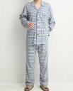 【SALE】【日本製】スムーステーラーパジャマ(M・Lサイズ)抗ウイルス FLUTECT 綿100% 国産 メンズ BOW Dept バウデプト JAPAN メ...