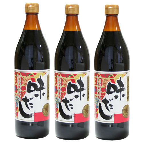 味豊 味だし 900ml ×3本セット.