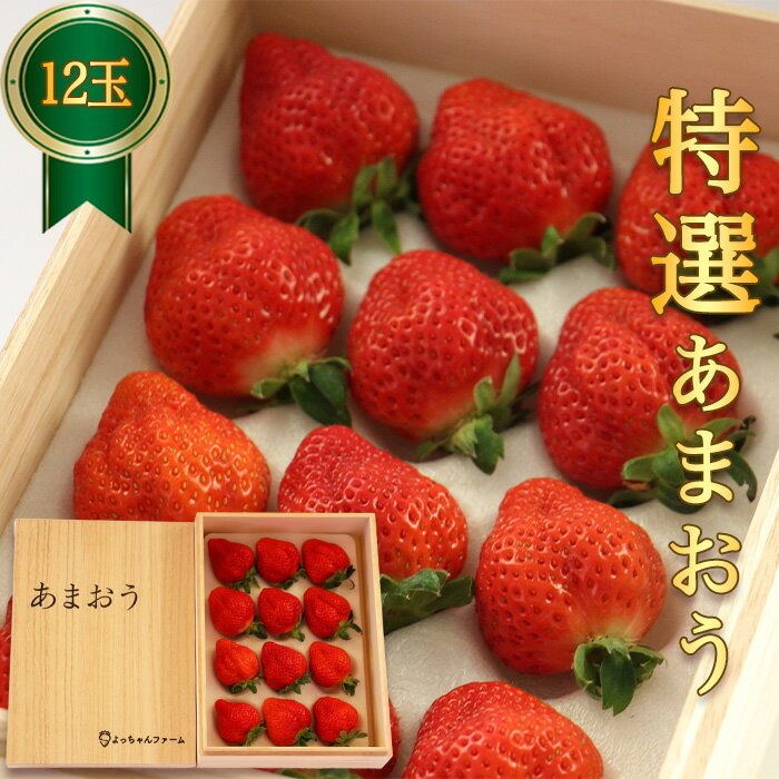 特選 あまおう いちご ギフト 箱 12玉母の日 贈答 いちごあまおう 箱入 イチゴギフト 木箱 大粒いちご 農家直送 苺 贈答品 甘いいちご あまおう苺 あまおういちご 高級いちご 贈答用 ギフト 高級イチゴ 福岡 甘い 完熟いちご 結婚内祝 苺ギフト 高級苺 大粒 高級フルーツのサムネイル