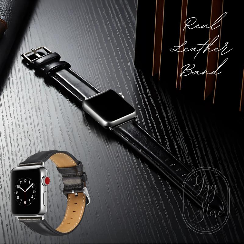 アップルウォッチ バンド レザー 本革 腕時計 ベルト 黒 ブラック 交換 シンプル38mm 40mm 41mm 42mm 44mm 45mm 46mm 49mm 男女兼用 メンズ レディース series 10 9 8 7 6 5 4 3 SE Ultra ウルトラ Apple Watch 新機種対応