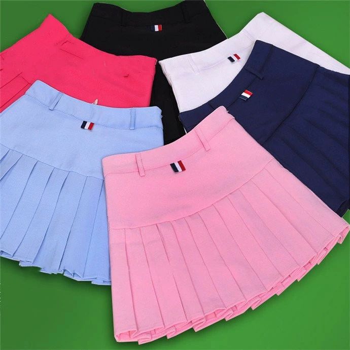 ペチパンツ付属 レディース ゴルフ スカート ショート丈 インナーパンツ付スカート ゴルフ ゴルフウェア 丈短め かわいい