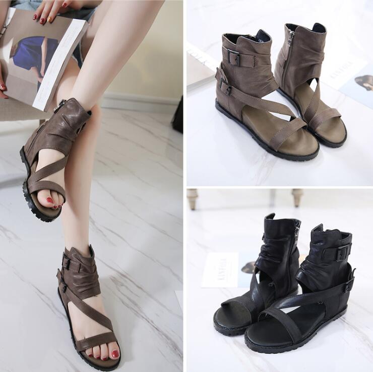 疲れない靴 ストラップ 夏ブーツ サマーブーツ 厚底サンダル パ