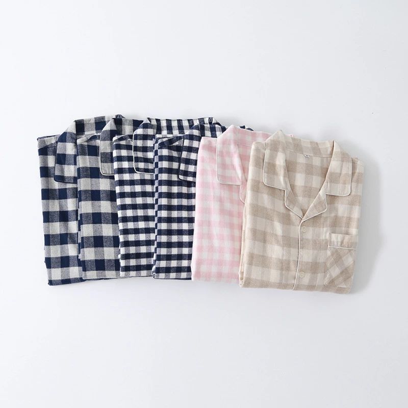 前開き ワンピース 長袖 綿100％ ネグリジェ メンズ兼 送料無料