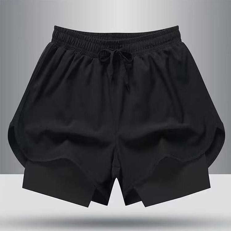 ランニングパンツ メンズ インナー付き ハーフパンツ 春 夏 ジムウェア ショートパ...