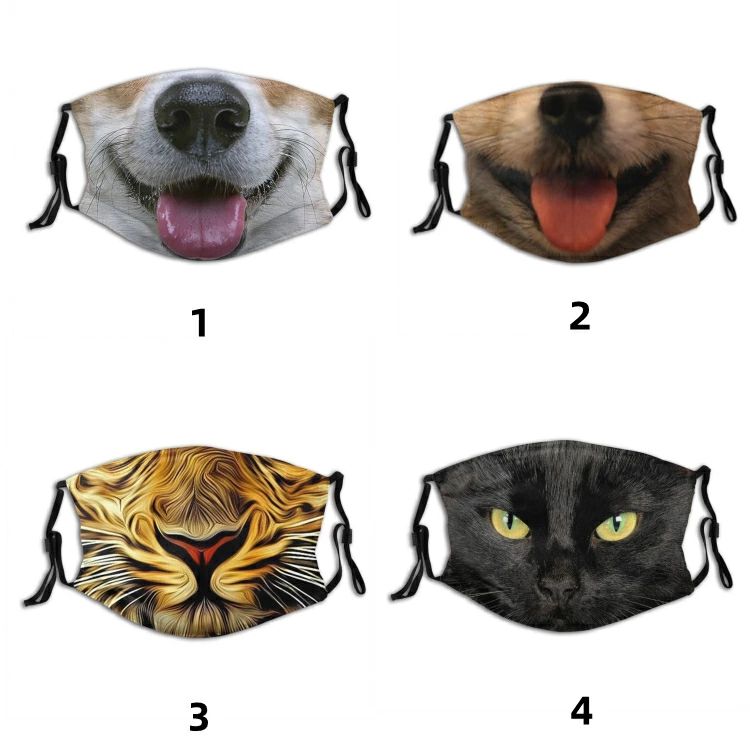 面白いマスク 仮装 ハロウィン アニマルフェイスマスク アニマ