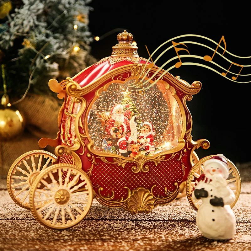 スノードーム クリスマス クリスマスオルゴール スノードーム