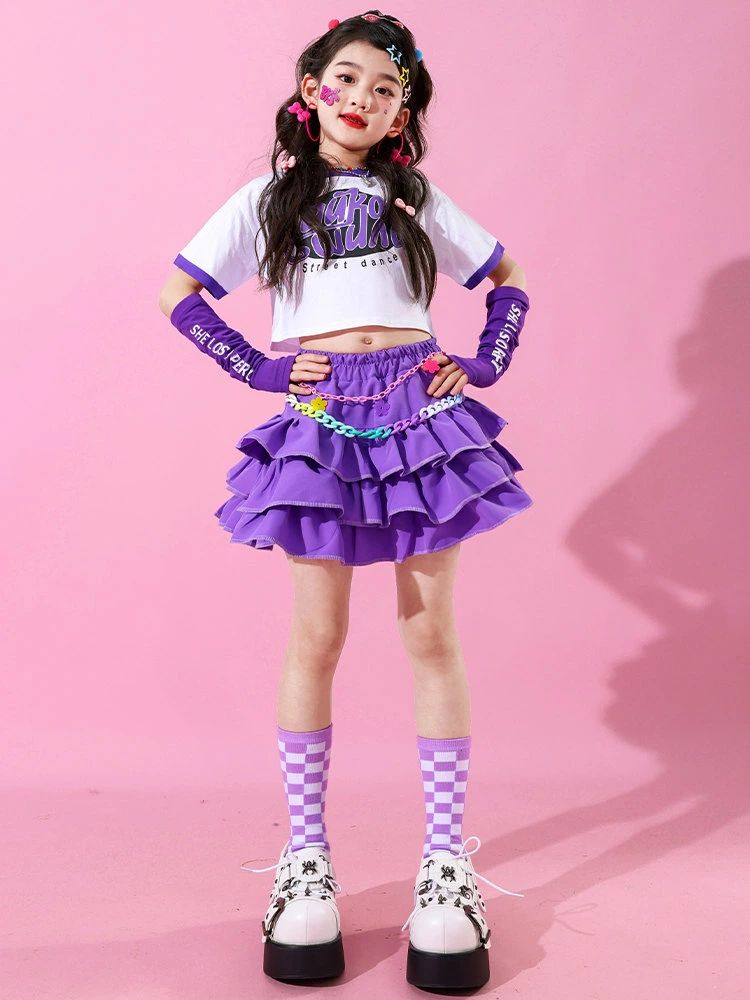 ヒップアップ キッズ 女の子 ガールズ フリルミニスカート 長袖