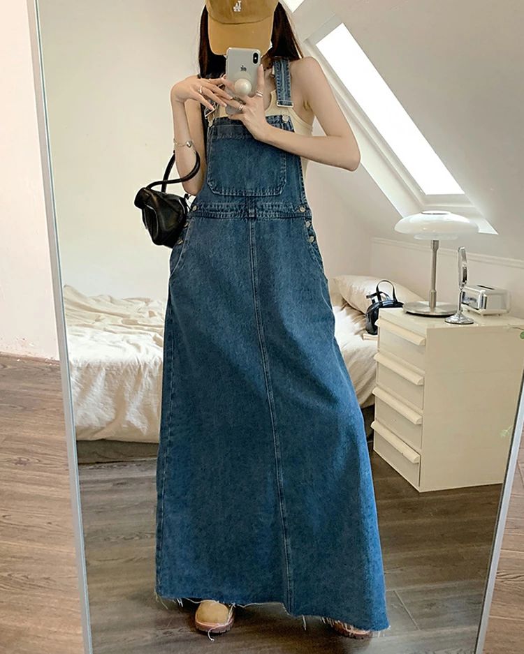 レディース ジ サロペットスカート スカート デニム サロペット