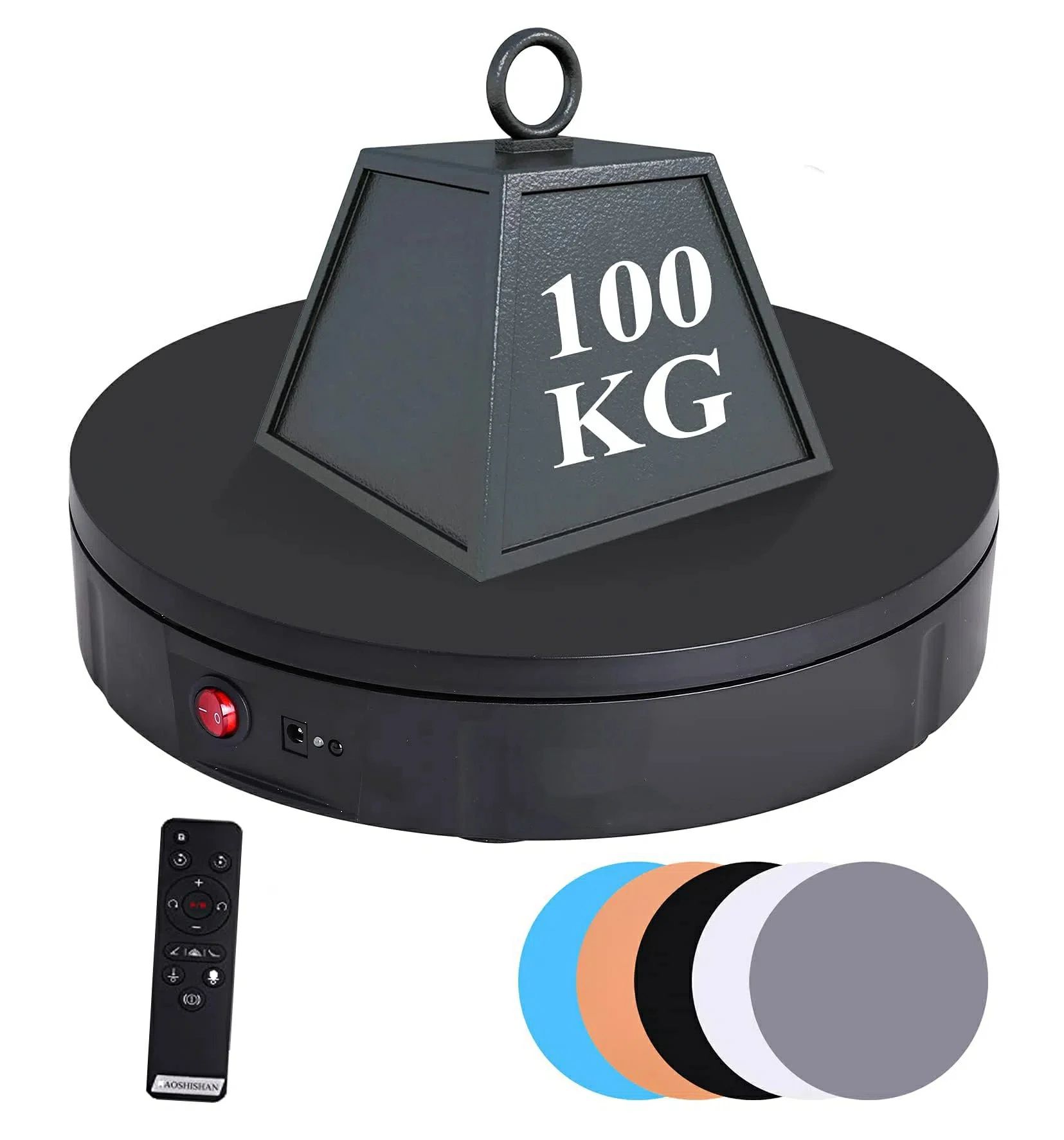 Cake Coolers - 回転台 電動ターンテーブル ?影用 電動回転台 360°回転 30cm100kg 知能ターンテーブル 電動 遠隔操作 スムーズに回転　回転のス