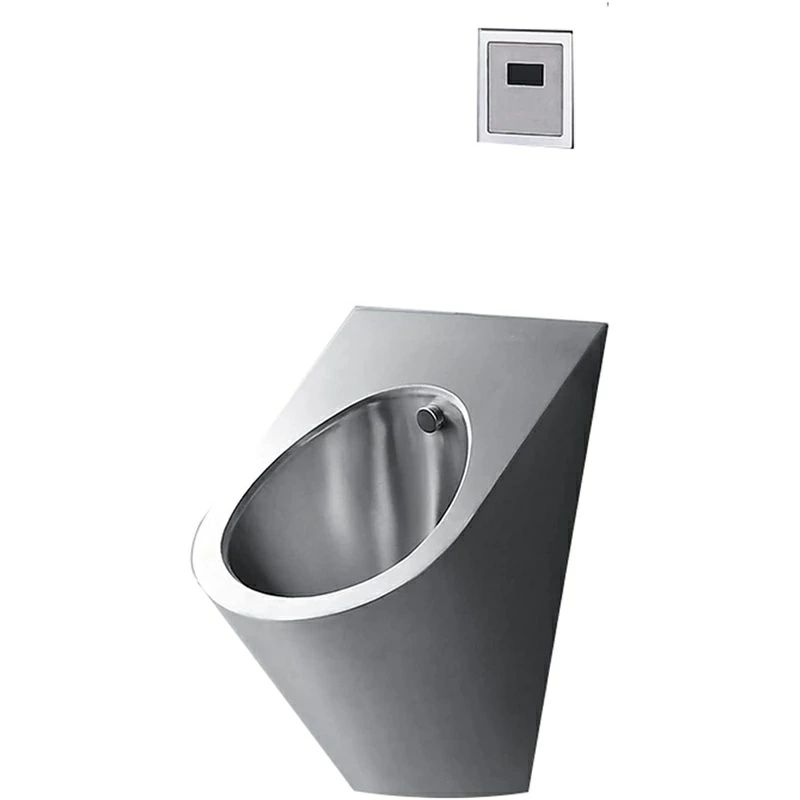 304ステンレス鋼小便器、壁に取り付けられた小便器バスルームトイレセンサー小便器...