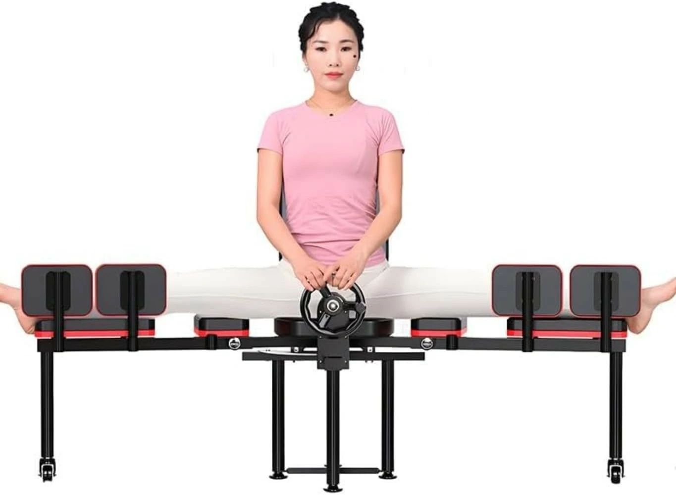 開脚マシーン レッグストレッチャー 股関節 ストレッチ 0-230度 座高48cm 耐荷重150kg ストレッチ 一人で開脚できる レッグスラ