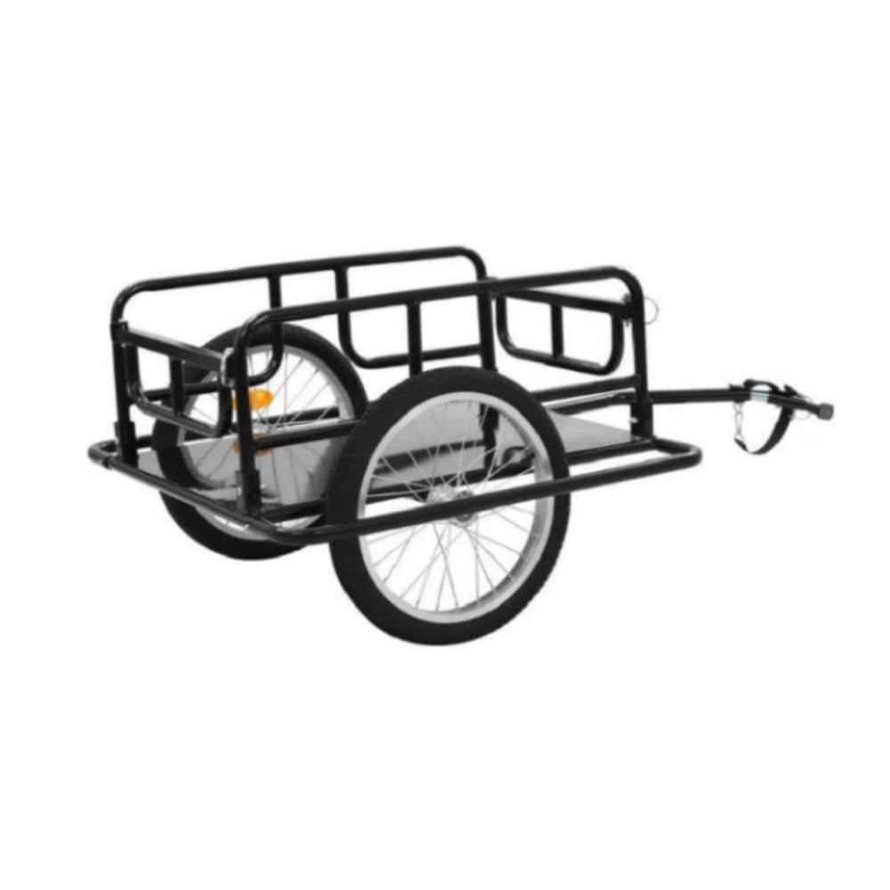マルチユースサイクルトレーラーカーゴバイクトレーラー 自転車用トレーラー 折り...