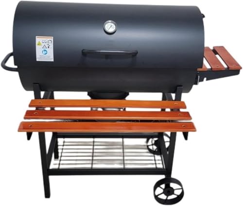 バーベキューコンロ アメリカンオーブングリル 大型 ステンレスグリル コンロセット 5~15人用 アウトドア キャンプ BBQ 高さ4段