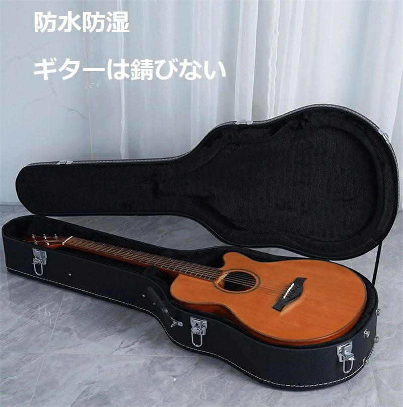 YHBOX楽天市場店のギターケース ソフトケース ギター アコギ エレアコ 収納 防水 防塵 保護 手提げ クッション リュック アコースティックギター｜アングル2