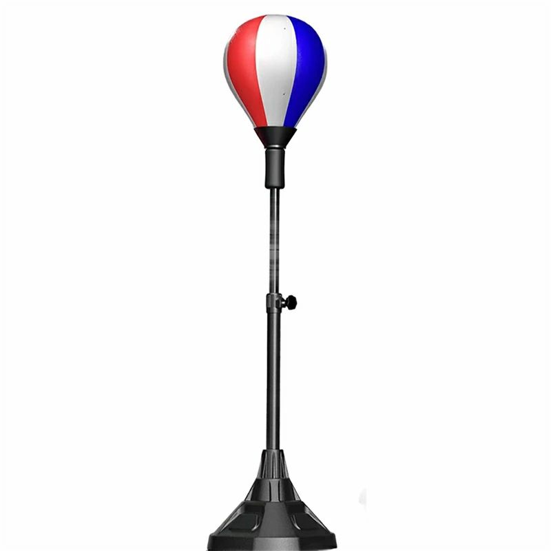 高反発ボクシングマシーン ボクシングスピードバッグ スタンディングパンチングボール 静かなノイズ低減 360°クイックリバウン