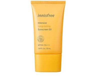 期間セールinnisfree イニスフリーインテンシブ ロングラスティング サンスクリーン EX SPF50+ / PA++++　50ml　日焼け止め　プレゼント　母の日　敬老の日　彼女 誕生日のサムネイル
