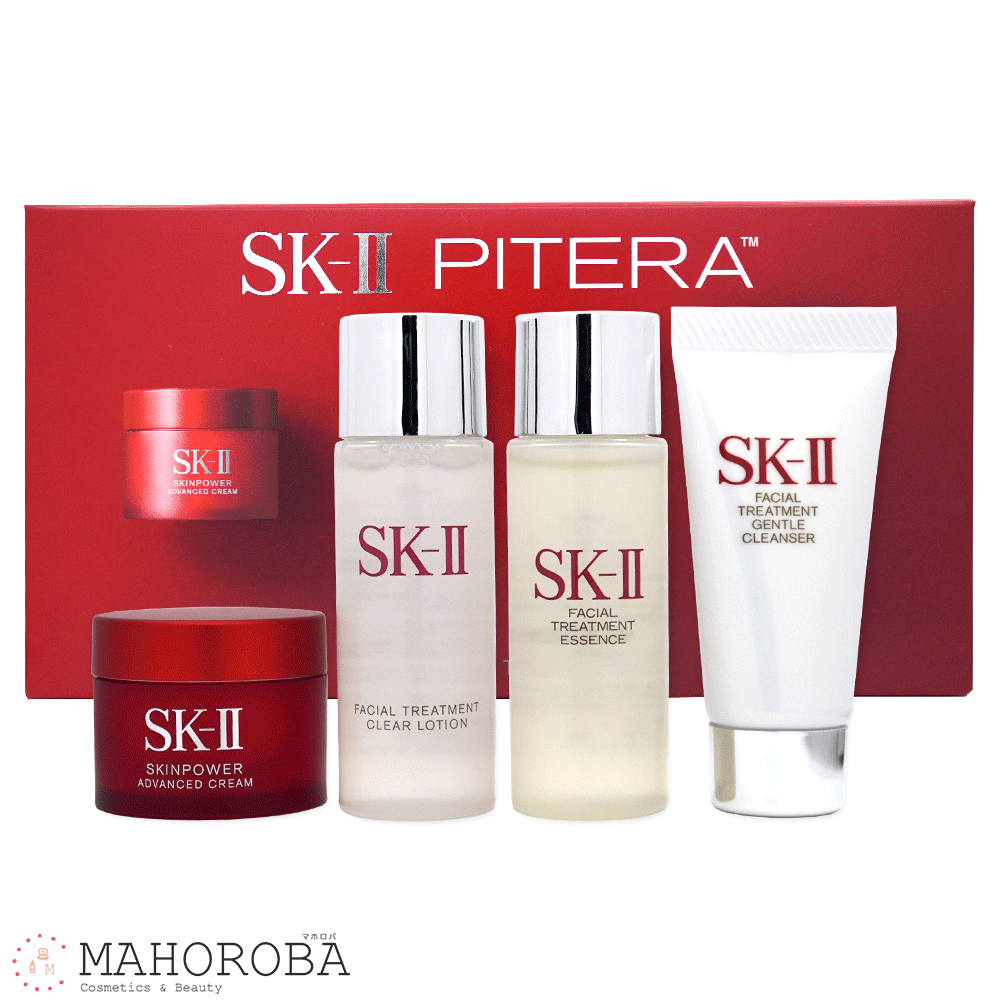 エスケーツー(SK-II) スキンケア SK-II エスケーツーエッセンシャル トラベルキットsk2 SK-2 プレゼント ジェントルクレンザー 洗顔 フェイシャルトリートメント ローション エッセンス スキンパワー クリーム セット ミニサイズ トライアル お試し トラベル 母の日