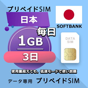 ץڥSIM 1GB 3 sim ʰSIM SIMץ꡼   ǡ SB+ LTEб