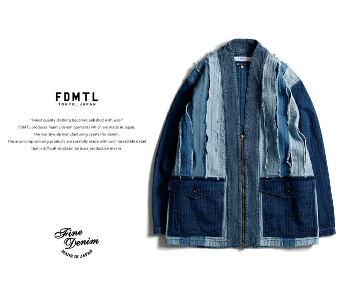 FDMTL fa24jk22uOBI HAORI JACKET 3YR WASH  㥱å 3ǯù ȥ饤 ᥤ   