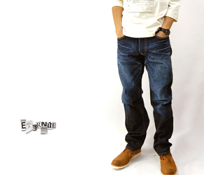 備中倉敷工房 ETERNAL/エターナル 825 両耳セルビッチヴィンテージ レギュラーストレートジ ...