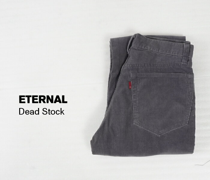 50％OFF ETERNAL エターナル64124 Dead Stock フロントファスナー コーデュロイ ブーツカットパンツ フレアー 岡山児島製 岡山 ベルボトム