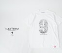 SCISSORMAN（シザーマン）5854 古地図ナンバーナイン プリント 半袖Tシャツ インクジェットプリント メンズ 江戸 ユニセックス 和柄 日本 伝統文化 インバウンド 外国 アート