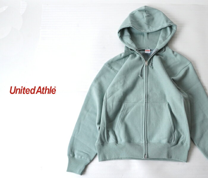 Rakuten - United Athle ユナイテッド アスレ 12.0オンス ヘヴィーウェイト スウェット フルジップ パーカ　裏起毛