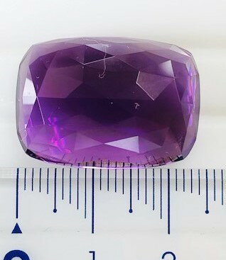 アメジスト　ローズカット　34.31ct　ルース
