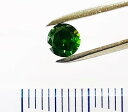 商品情報サイズ　重量重量　　0.54ct サイズ　5.0×5.0×3.0mm　商品についてデマントイドガーネットのラウンドカットです。色は濃いグリーンで、特有のテリがあります。内部にはデマントイドの特徴といわれるホーステールが見られます。全体のファセットもダイヤモンドのように精緻に施され、キズもほとんど見られません。ご注意商品の写真はなるべく実物に近い色で掲載しておりますが、モニターにより多少の違いが見られます。より詳しい情報をお求めのお客様は、どうぞお気軽にお問合せください。この商品は当店実店舗でも販売しております。在庫数の更新は随時行っておりますが、お買い上げいただいた商品が、品切れになってしまうこともございます。その場合、お客様には必ず連絡をいたしますが、ご注文をキャンセルさせていただく場合もございますことをあらかじめご了承ください。2