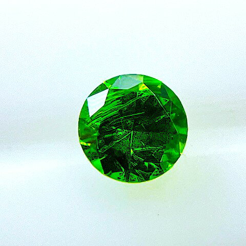 石榴石 - デマントイトガーネット　3.5mm　ラウンドカット＜br＞0.18ct　ルース