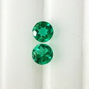 商品情報サイズ＋重量3.2×3.2×2.1mm　0.11ct3.2×3.2×2.0mm　0.11ct 商品説明コロンビア産エメラルドのラウンドカット　2個セットです。肉眼では透明感がありキズもインクルージョンも見えませんが、ルーペを使うとコロンビア産特有のインクルージョンがあり、極わずかですが一部が表面に出ています。品質の良いコロンビア産エメラルドは絶対量も少なく、 人造石のように完璧なペア合わせは難しいですが、同じ直径、近い色で合わせてありますので、ギリギリペアとしてもお使いいただけると思います。 ご注意商品の写真はなるべく実物に近い色で掲載しておりますが、モニターにより多少の違いが見られます。より詳しい情報をお求めのお客様は、どうぞお気軽にお問合せください。 掲載商品は他店舗と在庫共有しております。在庫の反映は随時行いますが、万が一品切れの際はご容赦ください。2