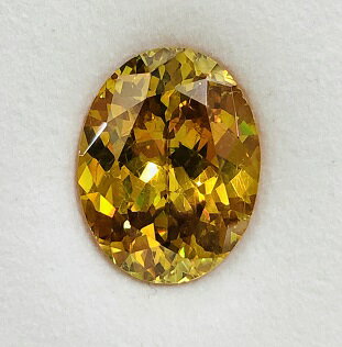 スファレライト　オーバルカット12.61ct　ルース