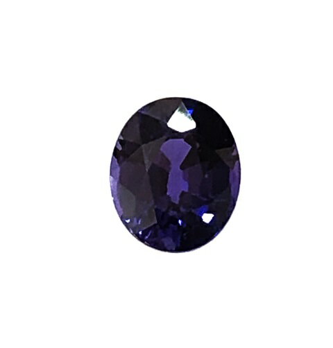 バイオレットサファイア 0.81ct ルース紫 サファイヤ ソーティング付き