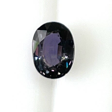 サファイア　カラーチェンジタイプ　オーバル　0.86ctソーティング付きルース