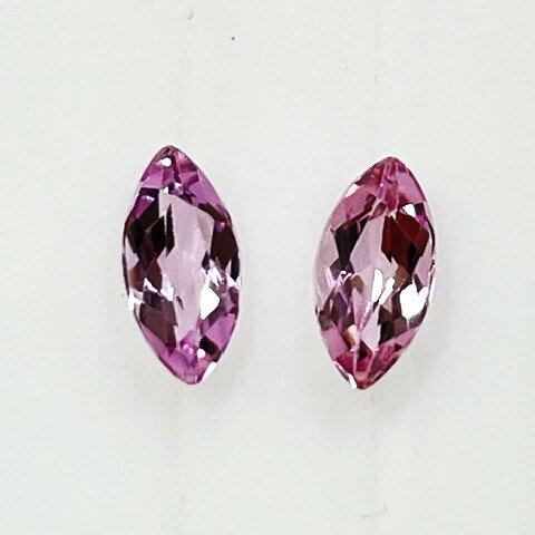 ピンクトパーズ マーキス 3x6mm ペア2個 0.60ct ピンクトパーズ マーキス 3x6mm ペア2個 0.60ct
