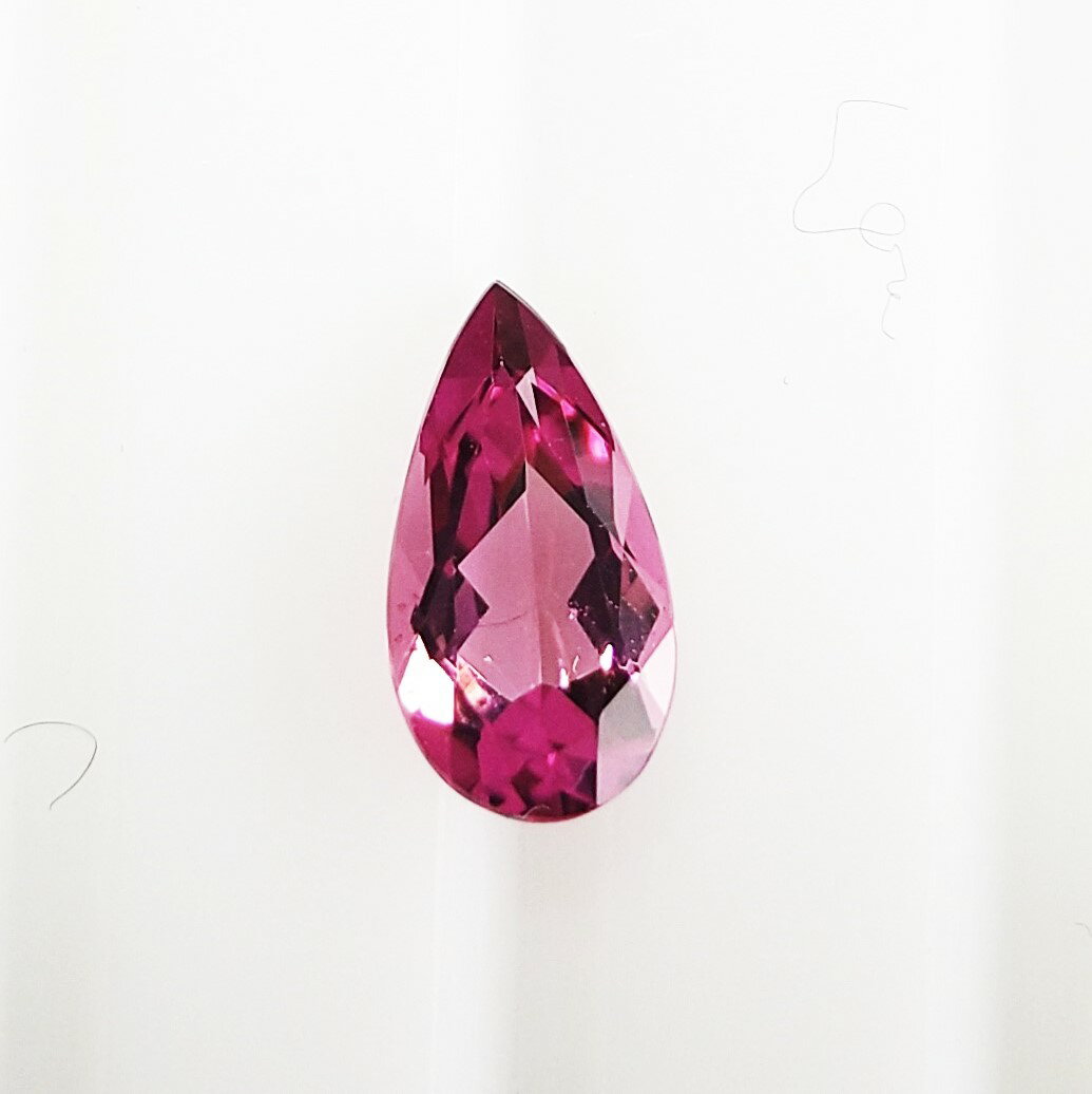 Rakuten - ピンクトルマリン　ペアシェイプ　0.96ct　ルース