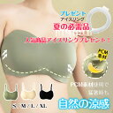 アイスブラジャー 接触冷感 冷感ブラシャー ひんやり PCM素材 涼しい 吸水 速乾 爽快 夏 熱中症対策 ノンワイヤー シンプル 下着 レディース おしゃれ ...