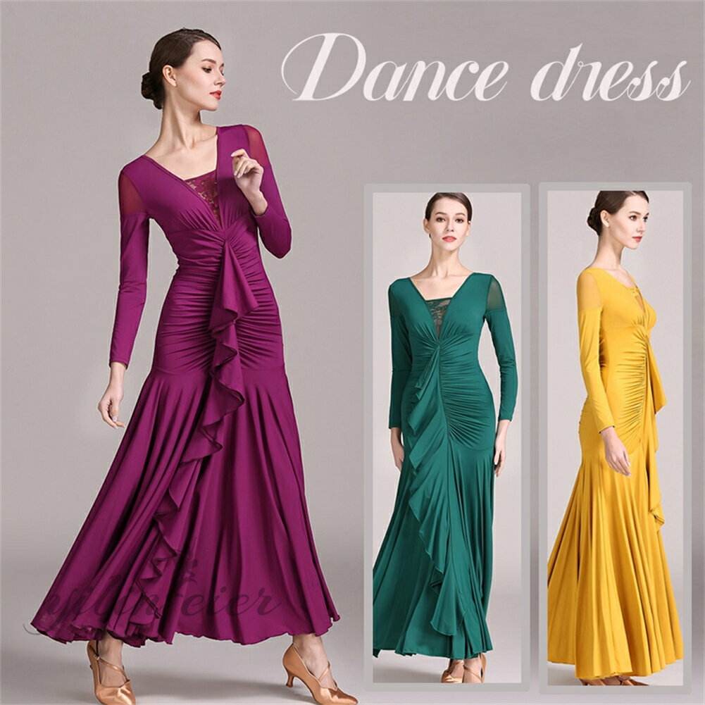 社交ダンスドレス 社交ダンス衣装 社交ダンス ドレス ドレス衣装 ダンスウエア ワンピース レディース モダンダンス ラテンドレス タンゴ 衣装 ステージ 競技...