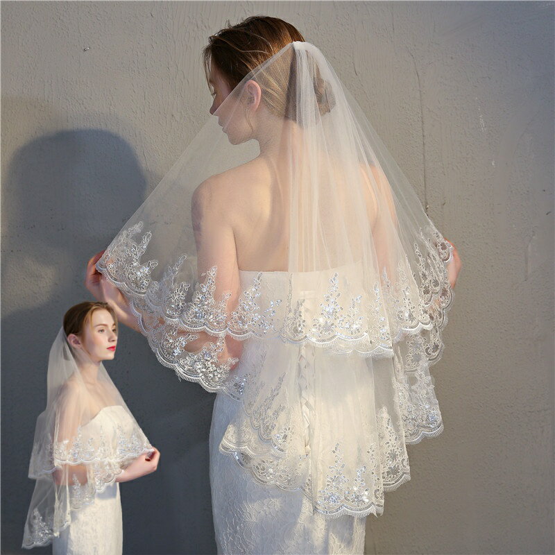 【半額割引】ウェディング ベール ウェディングベール コーム ショートベール ヘッドドレス ヘアアクセサリー 小物 花嫁 嫁 ベールアップ チャペルベール 結婚...