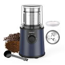 yimidoコーヒーミル 電動 コーヒーグラインダー 段階調節可能 80g大容量 電動コーヒーミル 強力モーター 急速 ポータブル 電動ミル コーヒー豆 調味料...