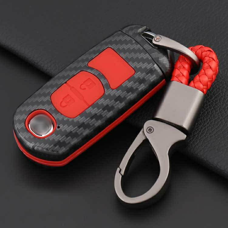 送料無料 ontto マツダに適合 スマート キーケース キーカバー キーホルダー Mazdaに適応 CX-5 CX-3 CX..