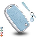 送料無料 ontto VW用 折畳式 スマートキーケース 高級 マカロンカラー キーカバー 可愛い オシャレ キーホルダー 耐久性 フォルクスワーゲンに適応 ビートル ゴルフ ポロ パサート ジェッタ等に適用 保護 リモコンキーケース 割れにくく 傷防止 摩耗防止 アルミ合金+初層牛革