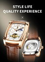 2024 LIGE 新しいメンズ腕時計自動機械式時計男性ビジネススポーツ腕時計発光防水革ベルト時計男性